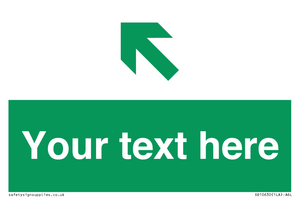 Custom Safe condition: Green Up left arrow